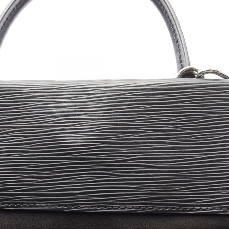 路易威登 Marly MM 兩用單肩背包 M94612 Epi 皮革黑色二手 LV-11