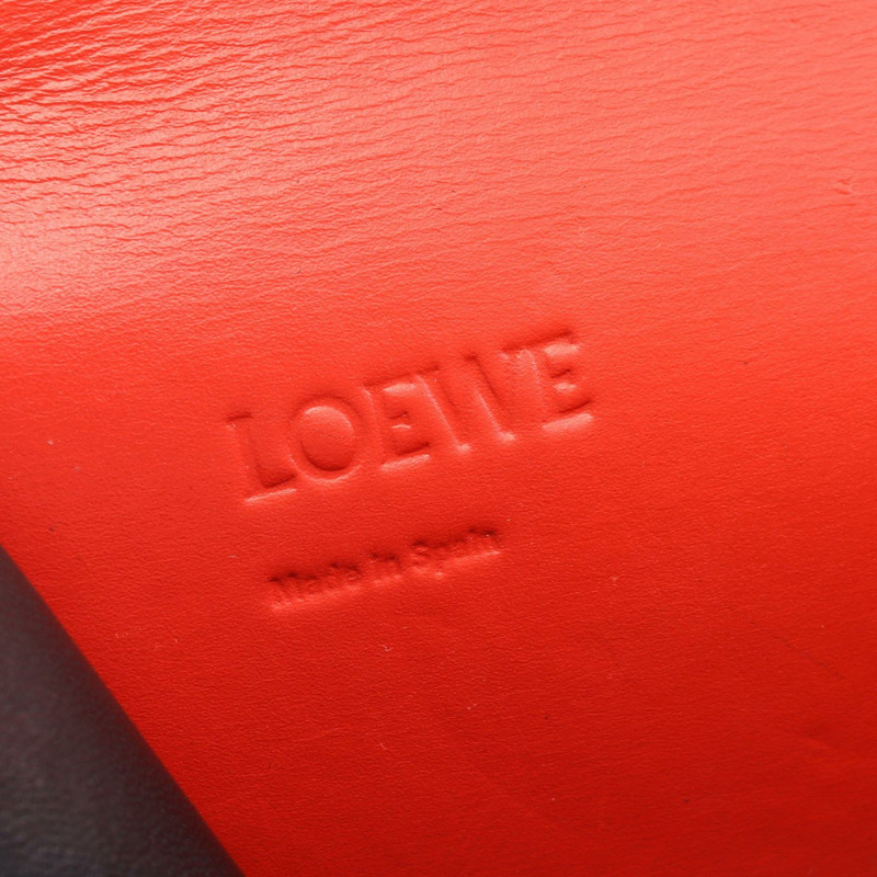 LOEWE Barcelona 單肩包 N51189 皮革 紅色 二手 女士-3
