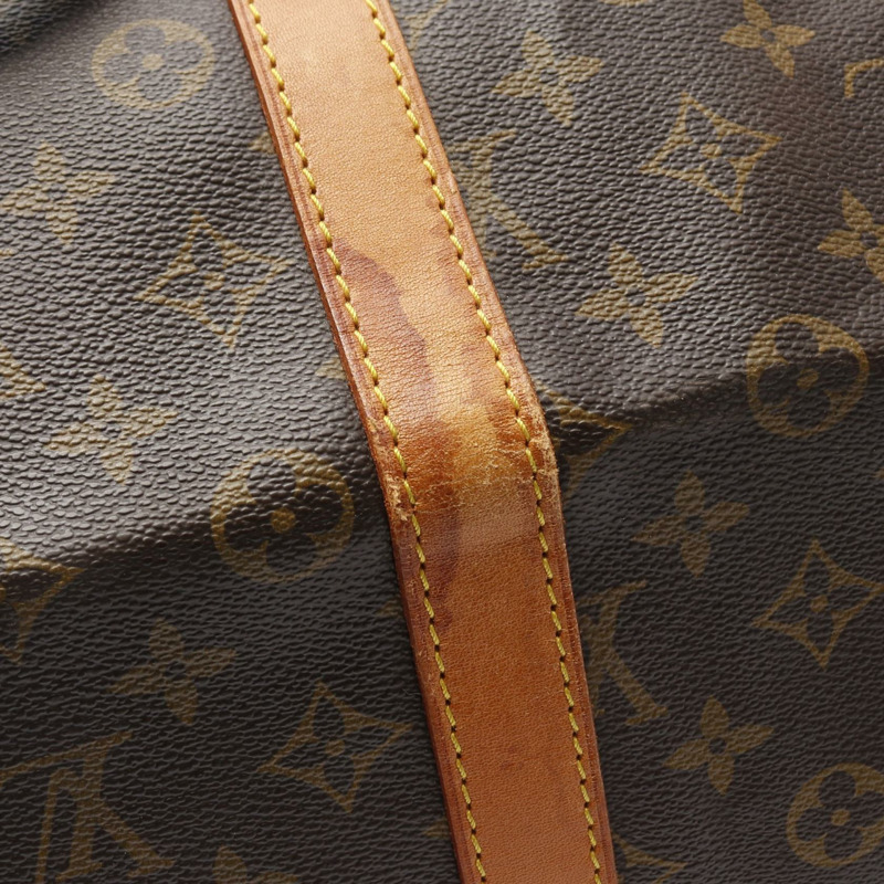 LOUIS VUITTON Keepall 55 手提包 M41424 Monogram 帆布 棕色 二手 中性 LV-8