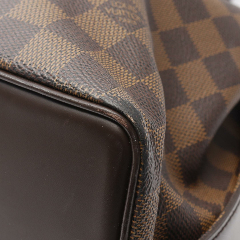 LOUIS VUITTON Chelsea 單肩托特包 N51119 Damier 帆布 Ebene 二手女士 LV-10