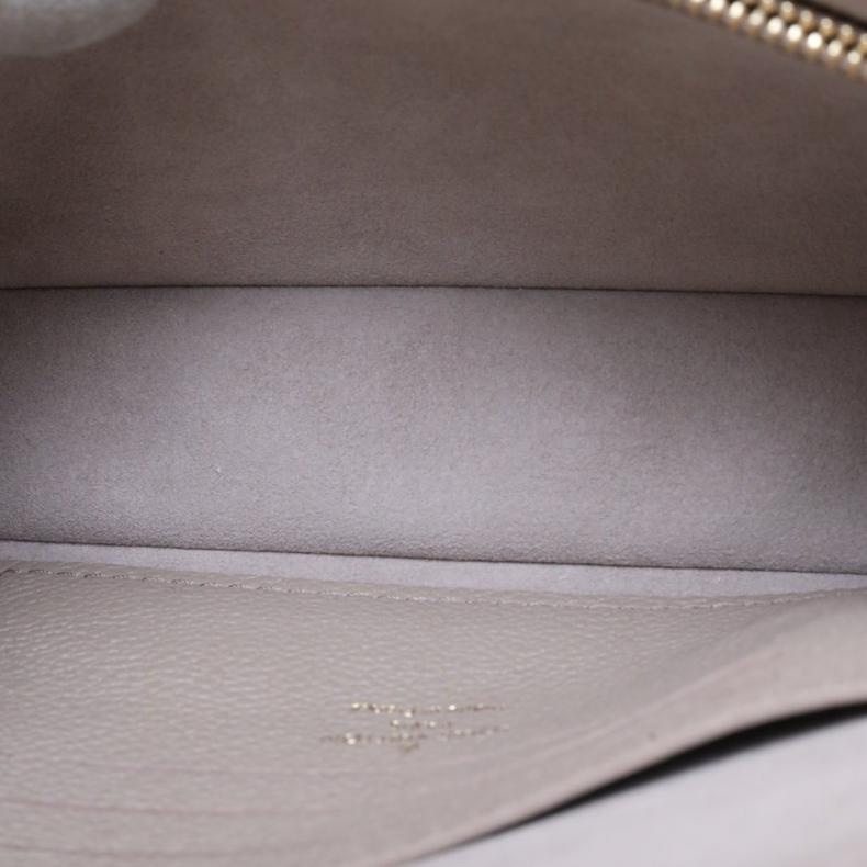 LOUIS VUITTON(路易威登) IVY 鏈條腋下包 大象灰 金扣 晶片-4