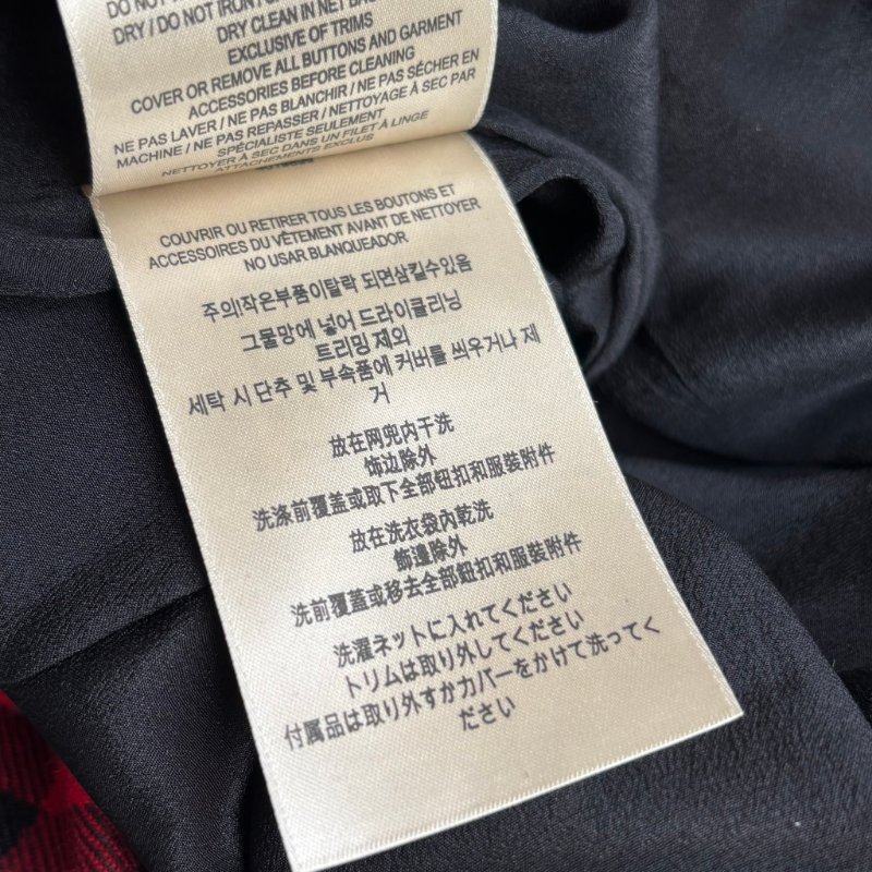 ::BURBERRY:: Tartan wool mini skirt 紅黑格紋迷你短裙-15