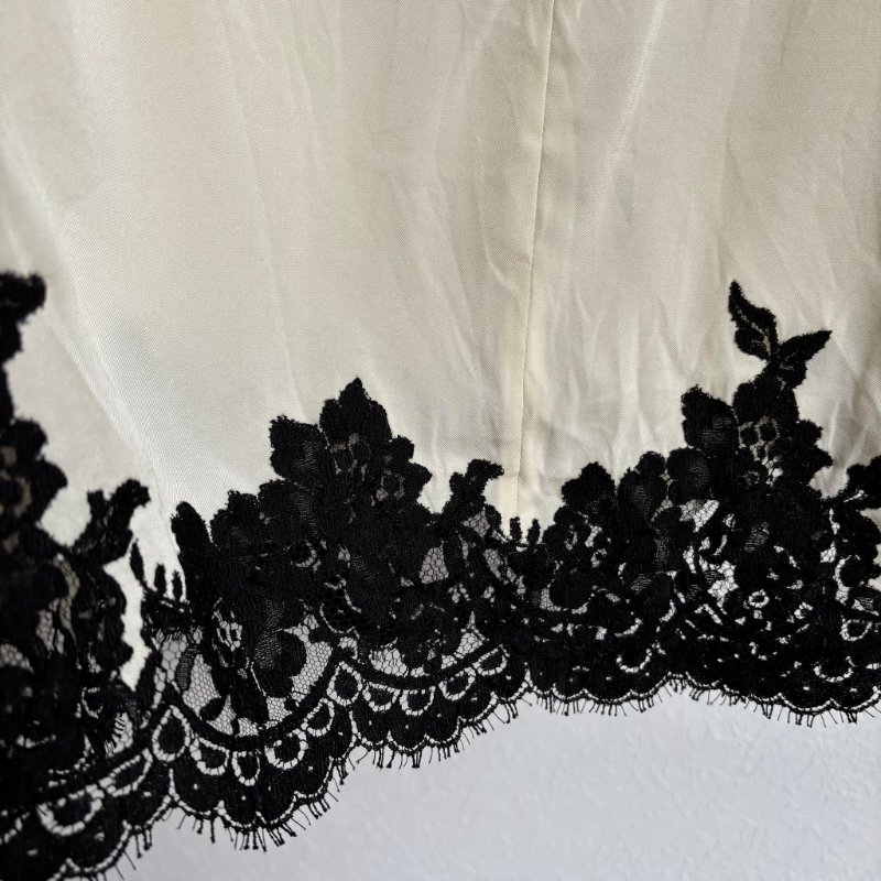 ::CELINE:: by Phoebe Philo Lace-Trimmed Silk Camisole 蕾絲拼接背心性感睡衣-7