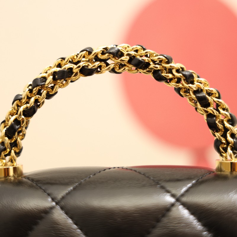 Chanel 24B 經典口蓋包 Mini Flap Bag✨芯片款-4