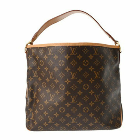 LOUIS VUITTON 路易威登 Monogram Delightful MM 新款棕色 M50156 女士帆布半肩包