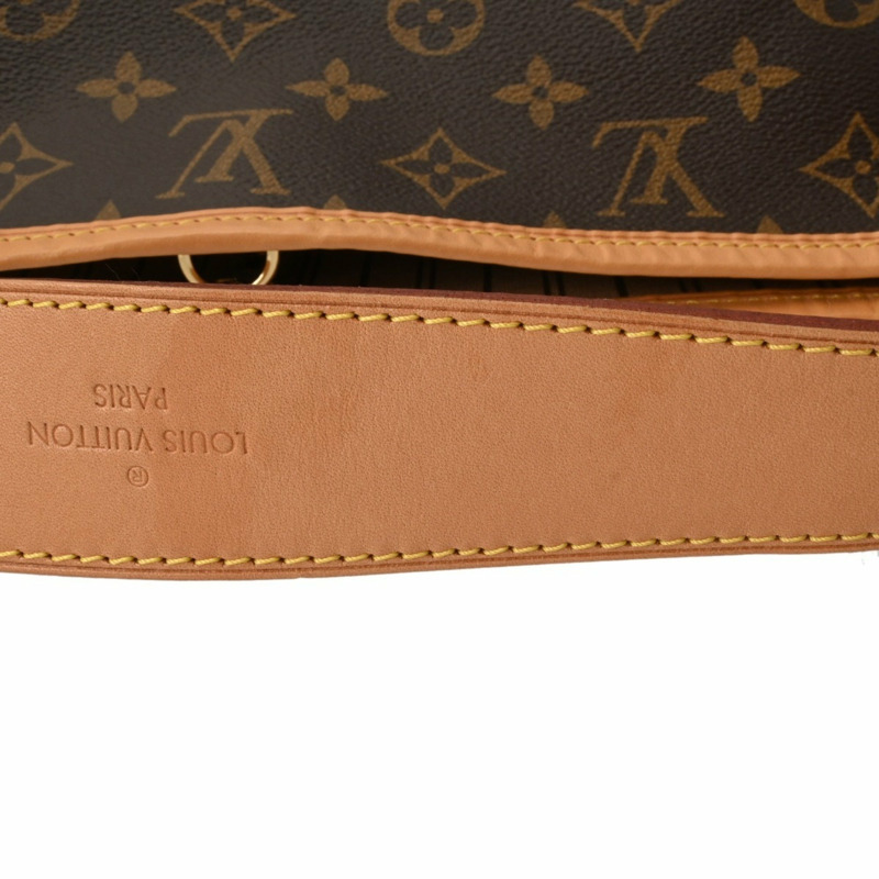LOUIS VUITTON 路易威登 Monogram Delightful MM 新款棕色 M50156 女士帆布半肩包-5
