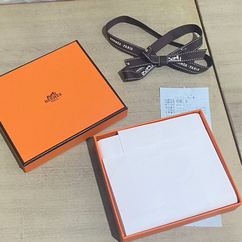 愛馬仕Hermes 絲巾短夾 2s 芝麻色-15