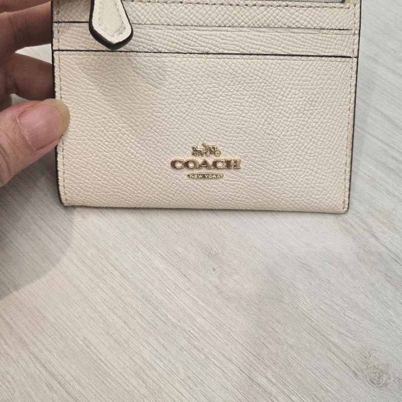 coach真皮鑰匙/零錢包/卡夾-0