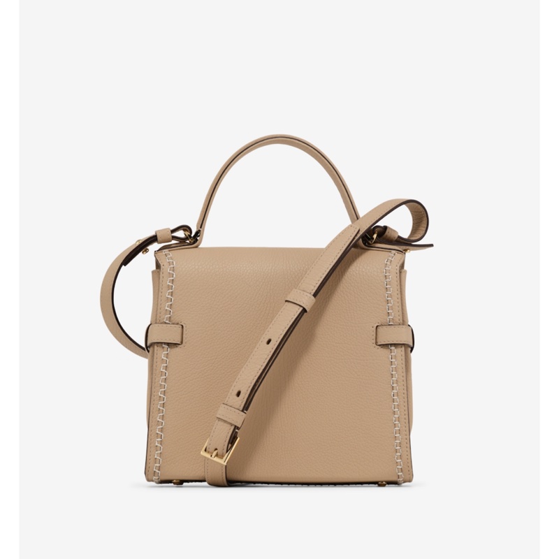 DELVAUX Tempête PM Leather Harmony手提肩背包-2