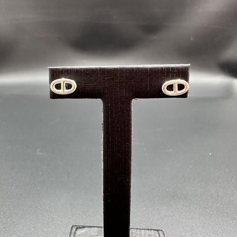 Hermes 愛馬仕  Farandole耳環 純銀 超小號-0