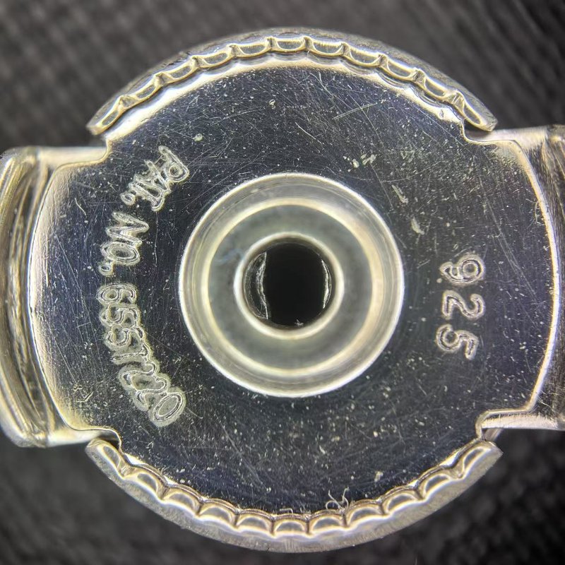 Hermes 愛馬仕  Farandole耳環 純銀 超小號-5