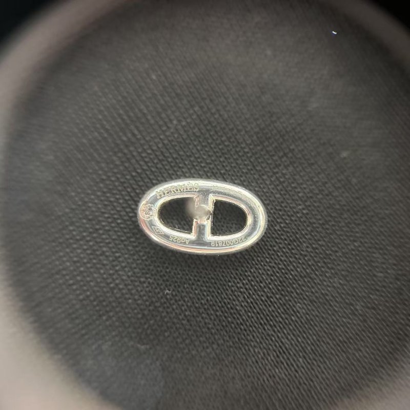 Hermes 愛馬仕  Farandole耳環 純銀 超小號-6