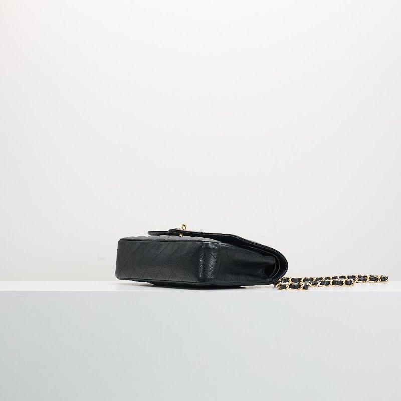 Chanel cf25黑金牛-5