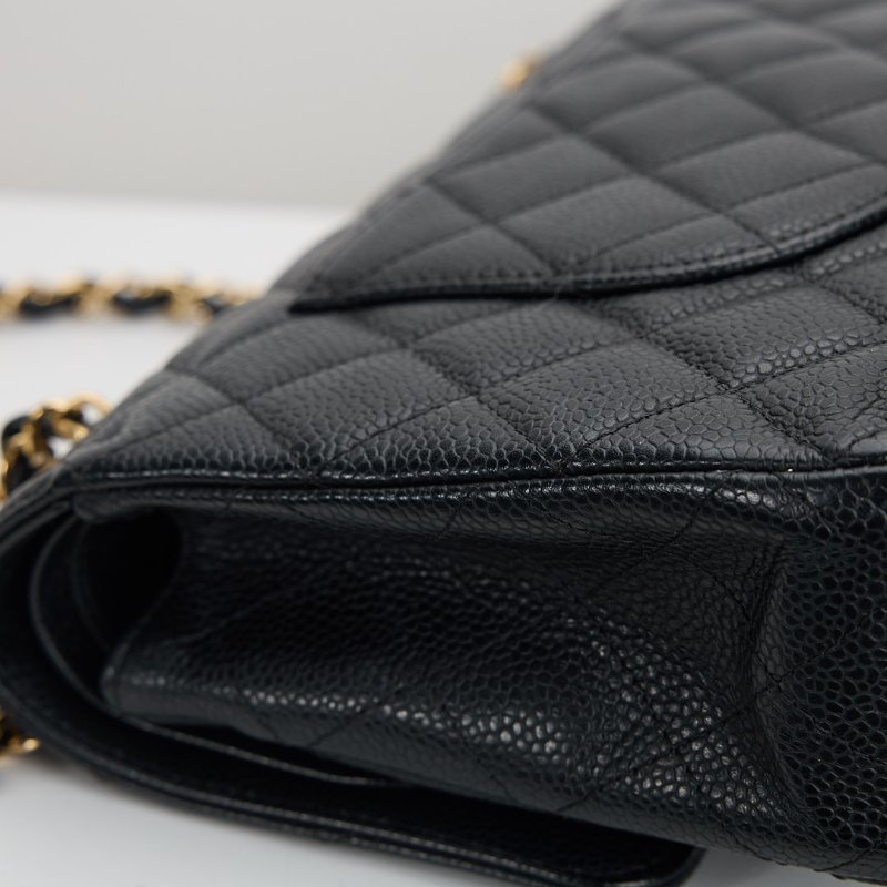 Chanel cf25黑金牛-7