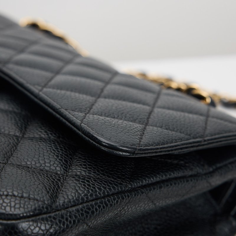 Chanel cf25黑金牛-12