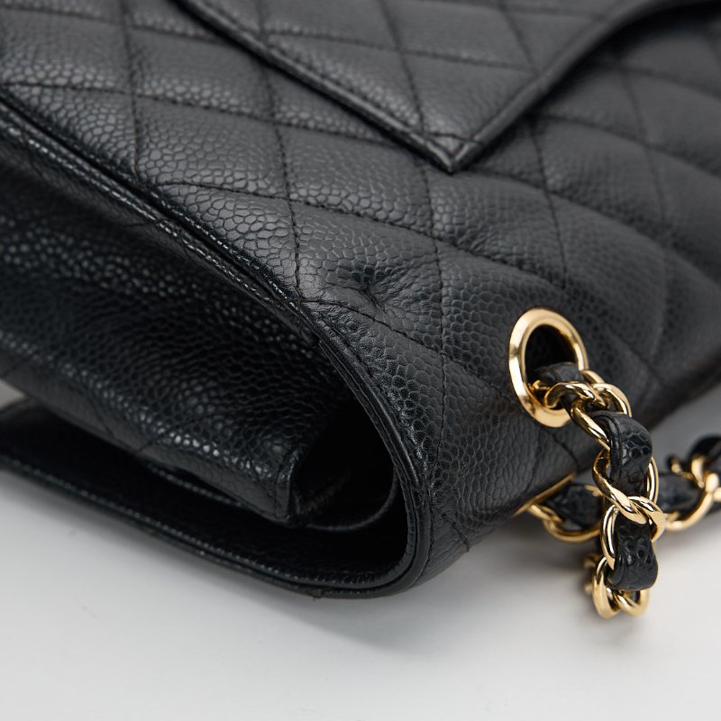 Chanel cf25黑金牛-17