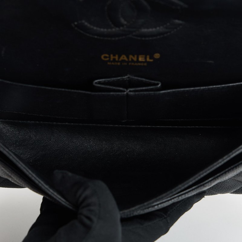 Chanel cf25黑金牛-20