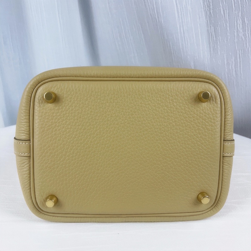 全新爱马仕Hermes picotin18,S2 风衣灰 金扣-8