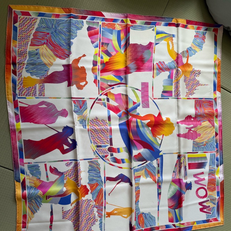 Hermes 90 marble silk 絲巾-2025-1