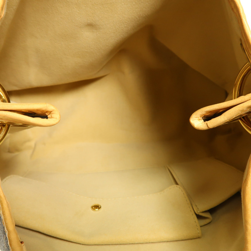 LOUIS VUITTON Monogram Galliera GM金扣肩背袋-4