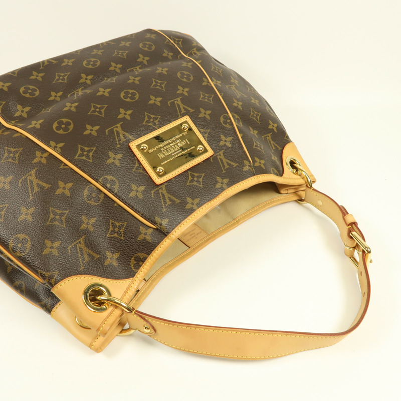 LOUIS VUITTON Monogram Galliera GM金扣肩背袋-7