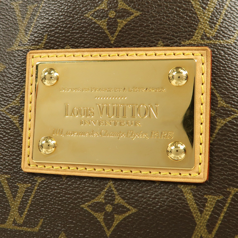 LOUIS VUITTON Monogram Galliera GM金扣肩背袋-12