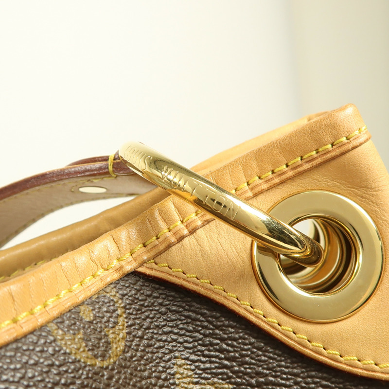 LOUIS VUITTON Monogram Galliera GM金扣肩背袋-13