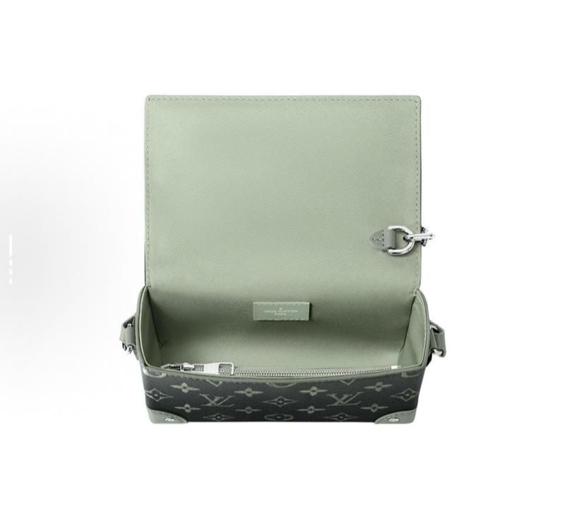 LOUIS VUITTON Steamer WW 單肩斜挎包 男款 卡其綠-2