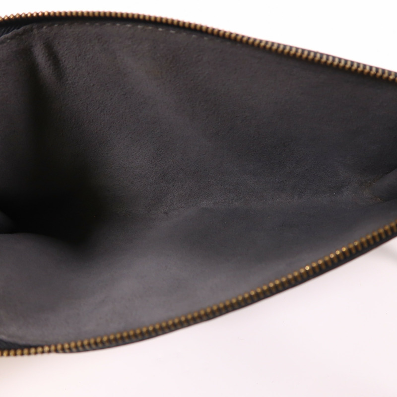 LOUIS VUITTON Epi Pochette Accessories Pouch金扣手挽袋-4