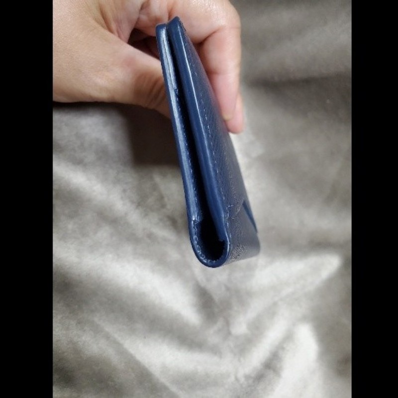 LOUIS VUITTON LV深藍色 袋裝萬用錢包 卡夾 名片夾 M30535-18