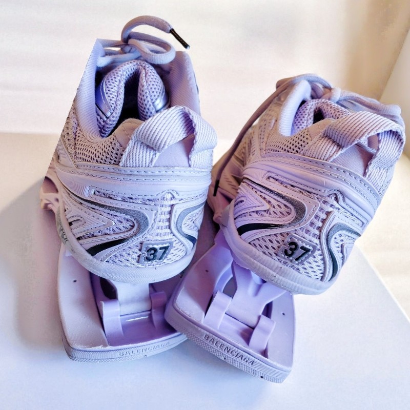 BALENCIAGA X-PANDER WOMEN SNEAKERS 增高粉紫球鞋-10