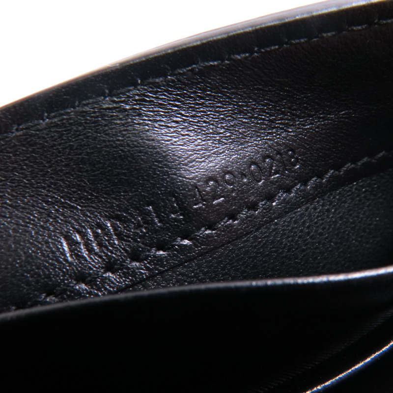 SAINT LAURENT 牛皮皮革Card Wallet銀扣卡片套-14