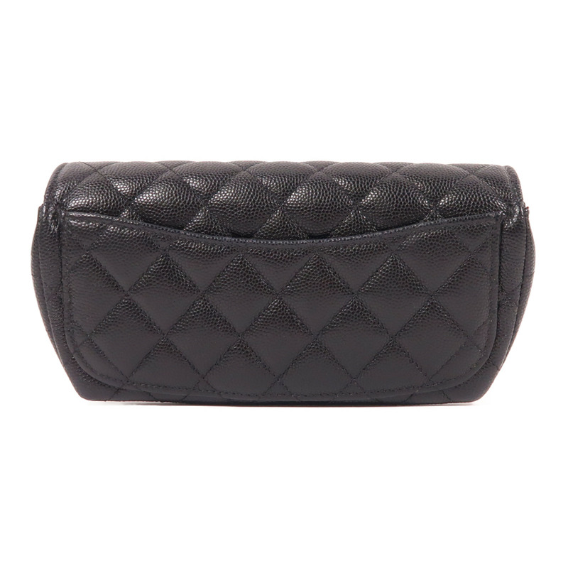 CHANEL 牛皮皮革Shoulder Bag銀扣鏈帶肩背袋-1