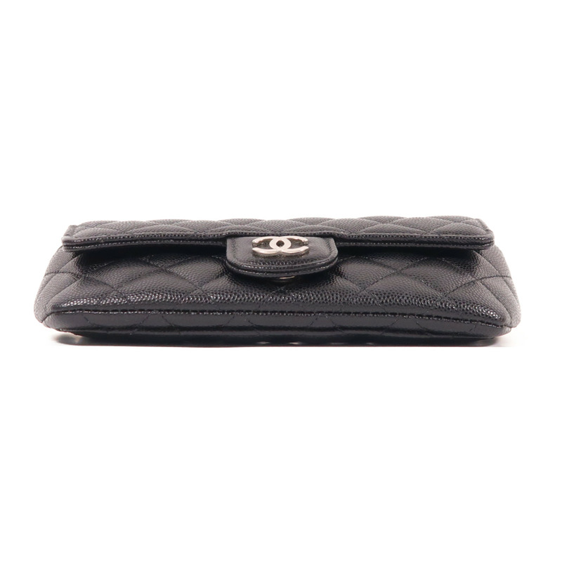 CHANEL 牛皮皮革Shoulder Bag銀扣鏈帶肩背袋-3