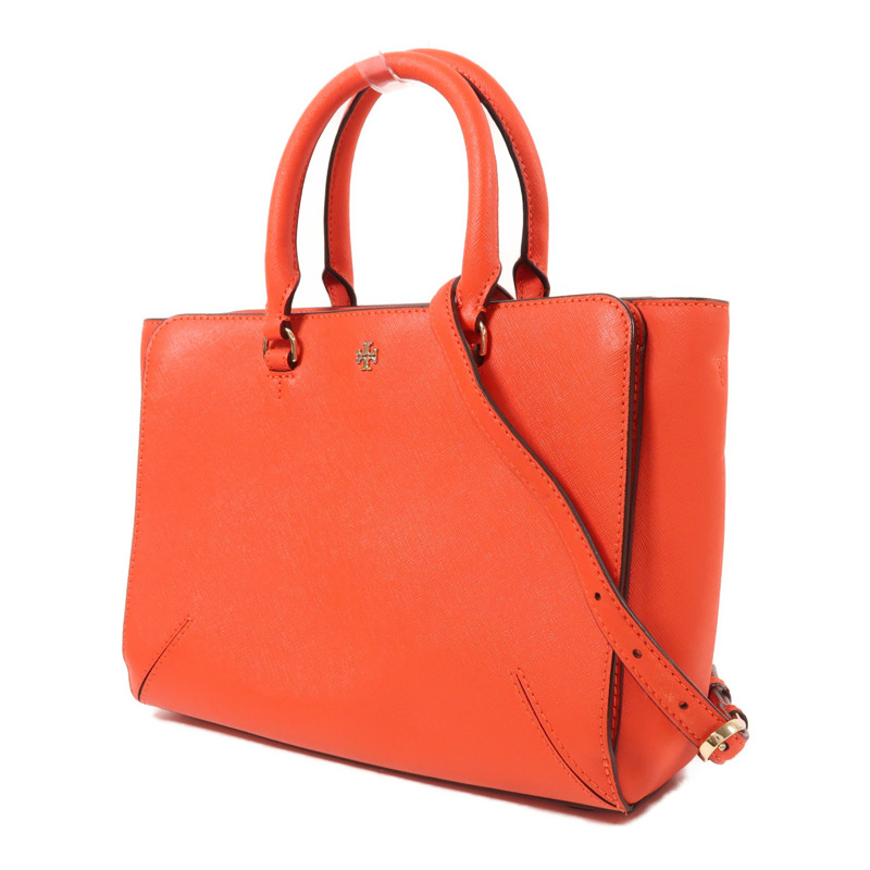 Tory Burch 塗層帆布2 Way Shoulder金扣手挽肩背兩用袋-2