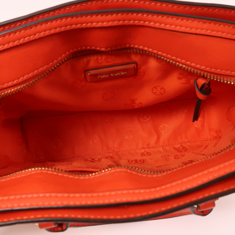 Tory Burch 塗層帆布2 Way Shoulder金扣手挽肩背兩用袋-4