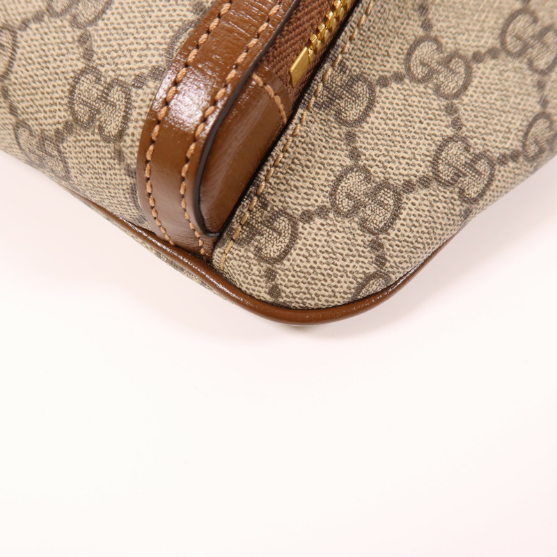 GUCCI 塗層帆布Waist Bag金扣腰包-10