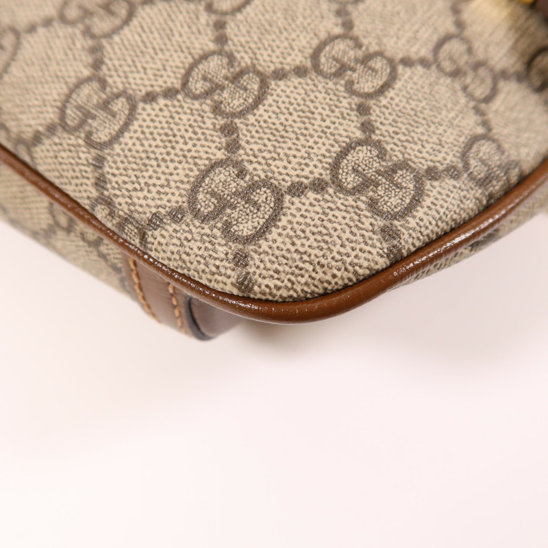GUCCI 塗層帆布Waist Bag金扣腰包-12