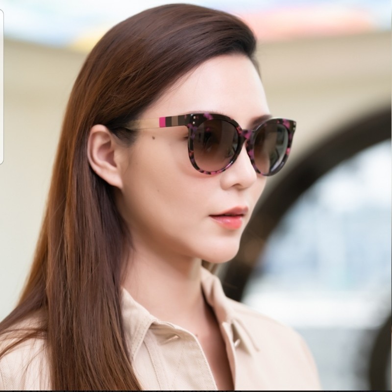 FENDI 太陽眼鏡 (豹紋色)-4