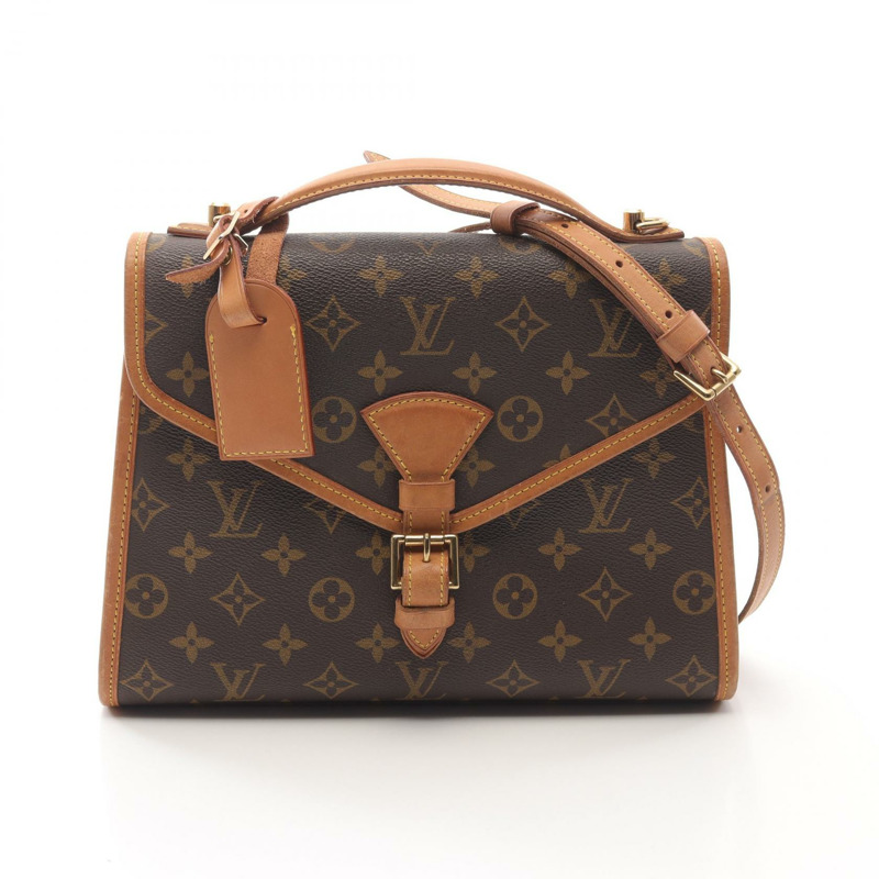 LOUIS VUITTON Bel Air 兩用單肩包 M51122 Monogram 棕色 二手 女士 LV-0