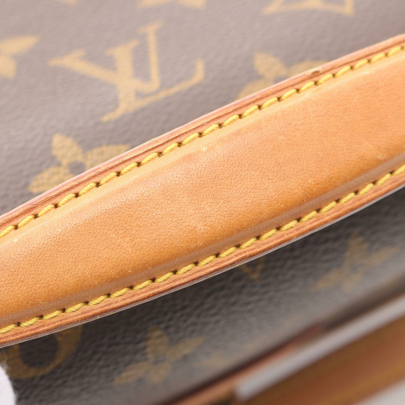 LOUIS VUITTON Bel Air 兩用單肩包 M51122 Monogram 棕色 二手 女士 LV-5