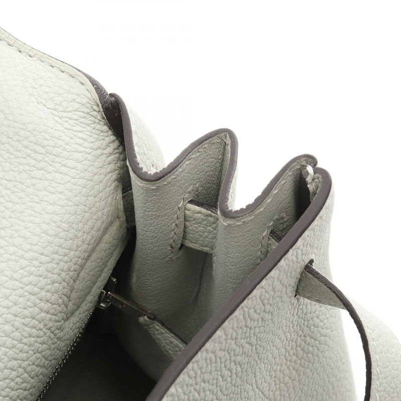 HERMES Kelly 28 兩用包 手提包 Togo 皮革 綠色 Grineve 二手 女款 B SHW-6