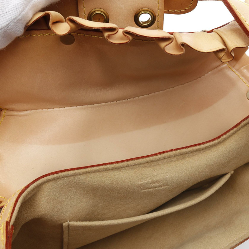 LOUIS VUITTON Leonor 單肩包 M92394 Monogram 帆布皮革棕色二手 LV-5