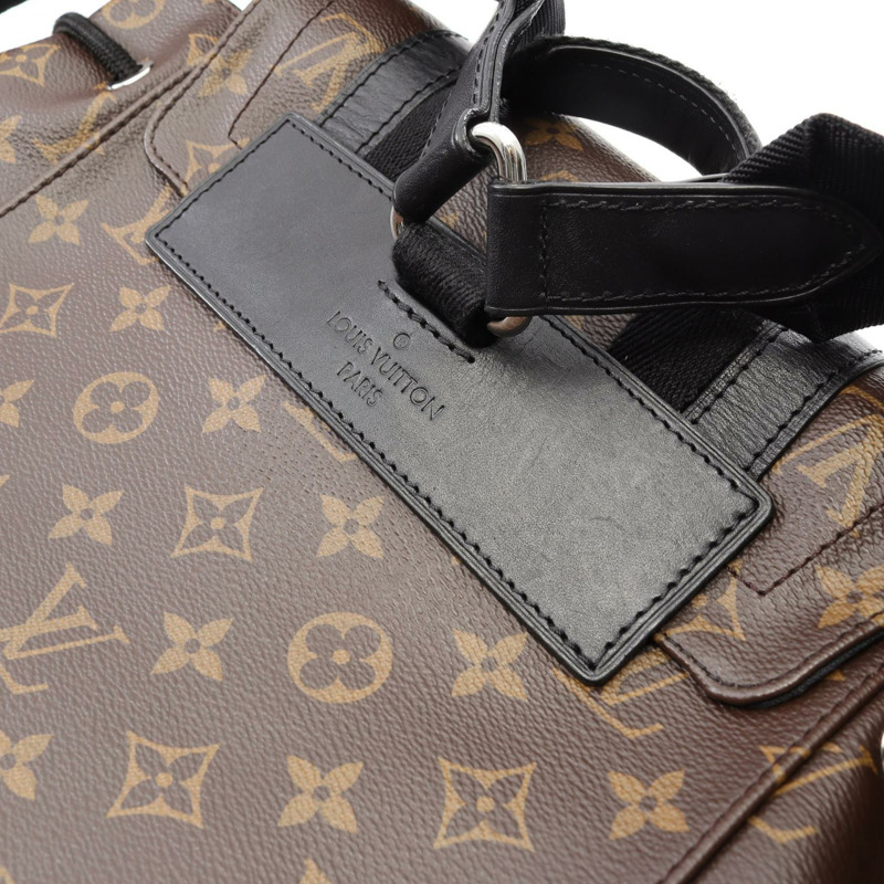 LOUIS VUITTON Christopher MM Rucksack 背包 M43735 Monogram 蟒蛇皮-8