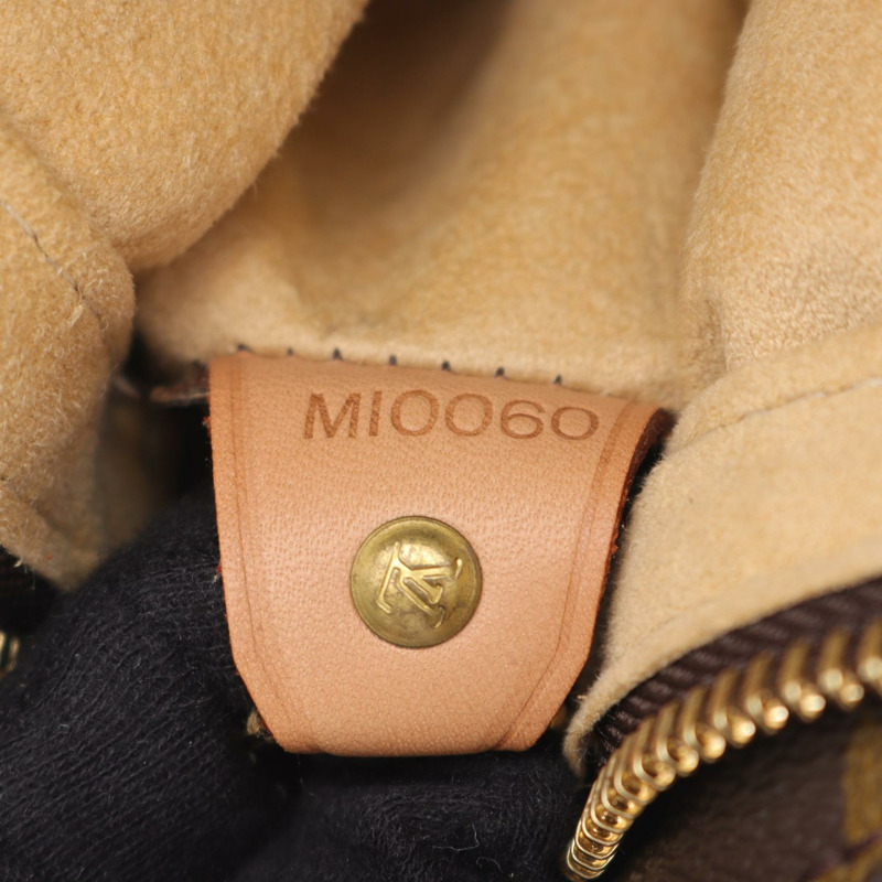 路易威登 Looping GM 單肩包 M51145 Monogram 帆布棕色二手女款-4