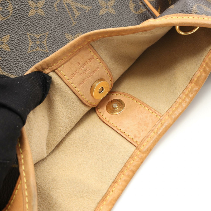 路易威登 Garriella PM 單肩包 M56382 Monogram 帆布棕色二手女士-11