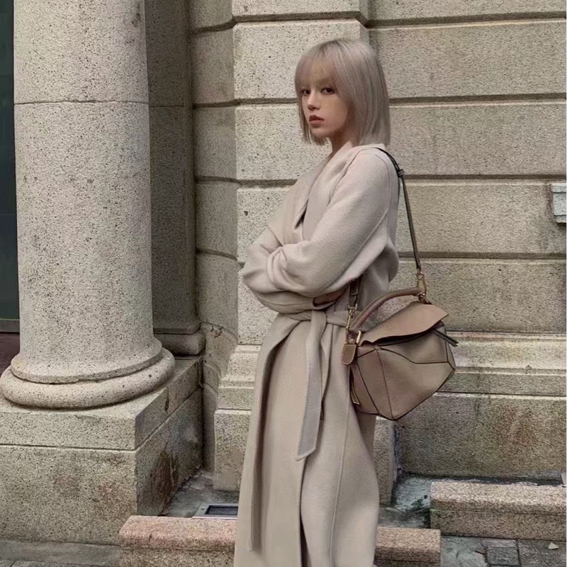 Loewe small puzzle 小號 沙色-5