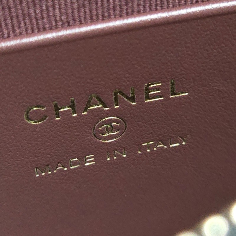 Chanel 香奈兒 爆款 25A 麻將包 荔枝牛皮 淡金釦  肩背包 斜背包-31