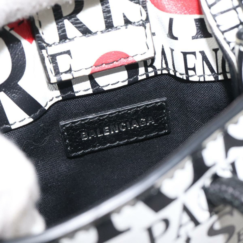 【日本直送】BALENCIAGA 手提包 皮革 2 款 白色 銀色 593826 正品 124781-17