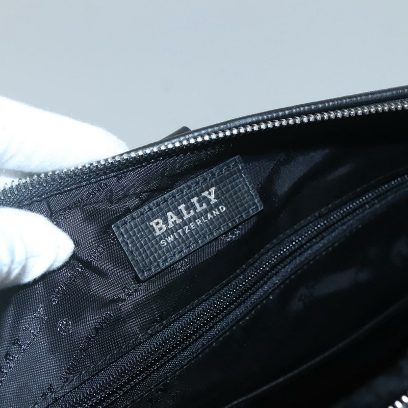 【日本直送】BALLY 手拿包 尼龍 海軍藍 銀色 正品 118641-10